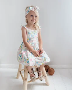 Tropicana Girls Floral Dress
