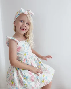 Tropicana Girls Floral Dress