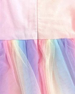 Unicorn Party Baby Girl Romper