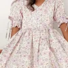 Violet Girls Floral Dress