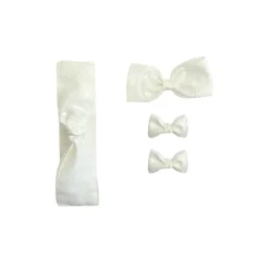 White Dolly Baby Girl Hair Accessories