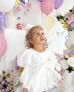 White Dolly Baby Girl Hair Accessories